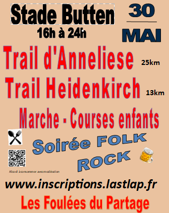 Affiche Foulées du Partage