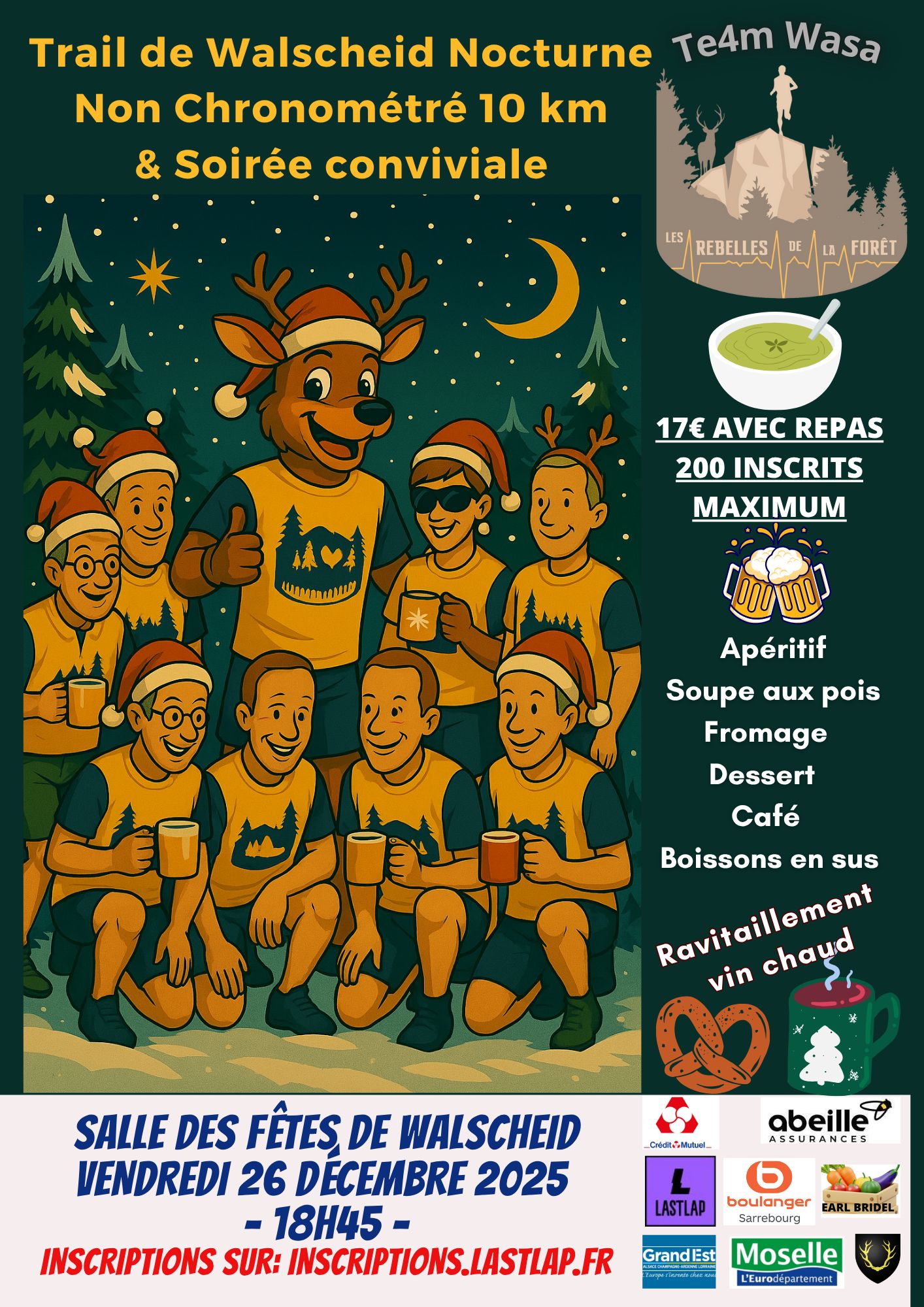 Affiche Trail nocturne de Walscheid